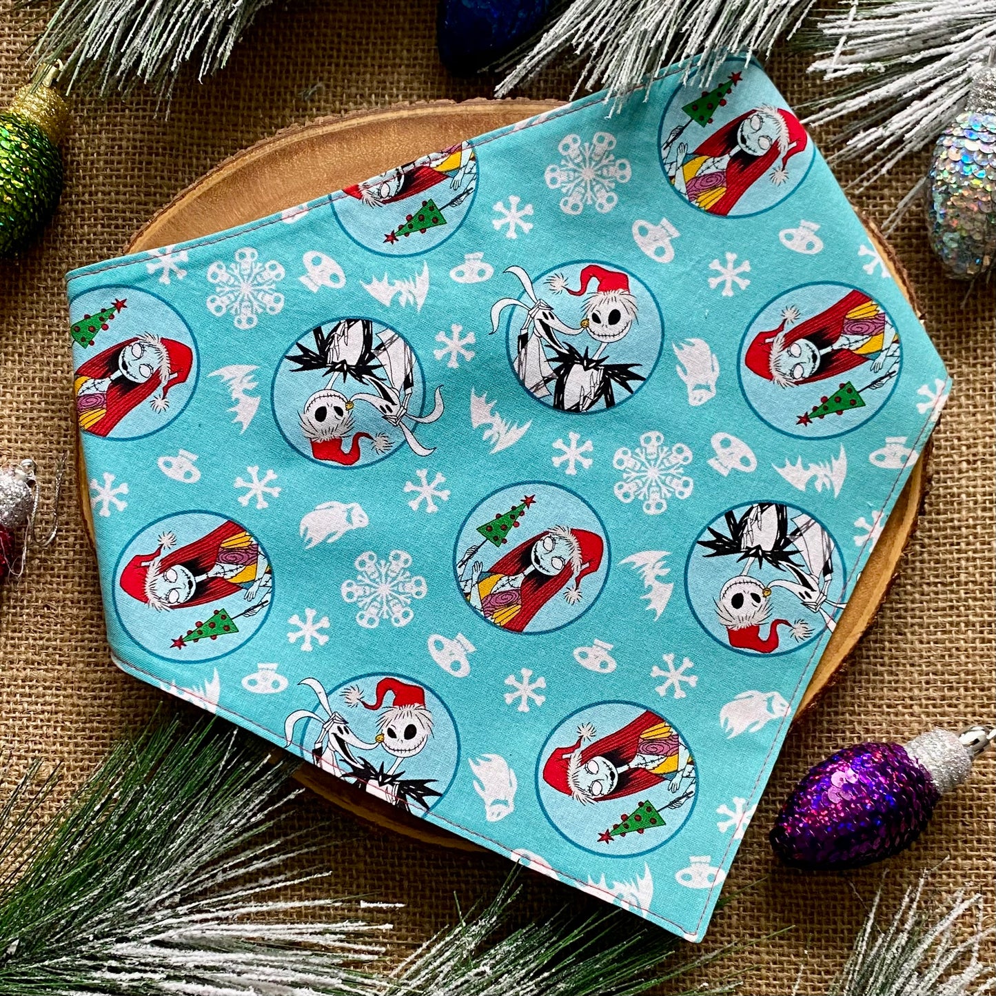 Nightmare Before Christmas Dog Bandana