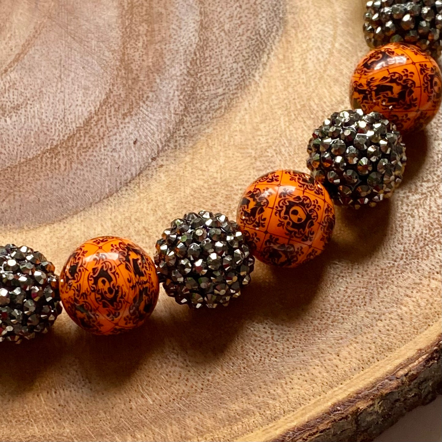 Halloween Party Beaded Collar