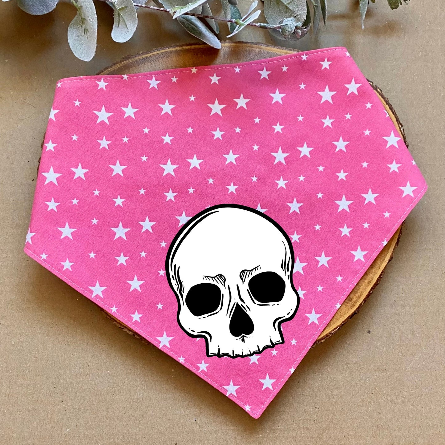 Skulls & Stars Dog Bandana