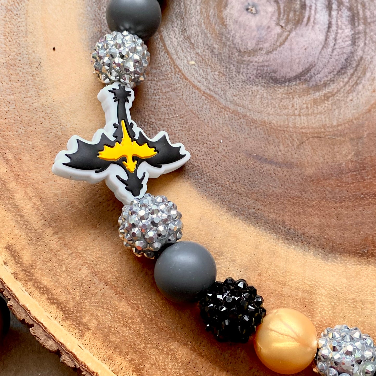 Fourth Wing Beaded Collar