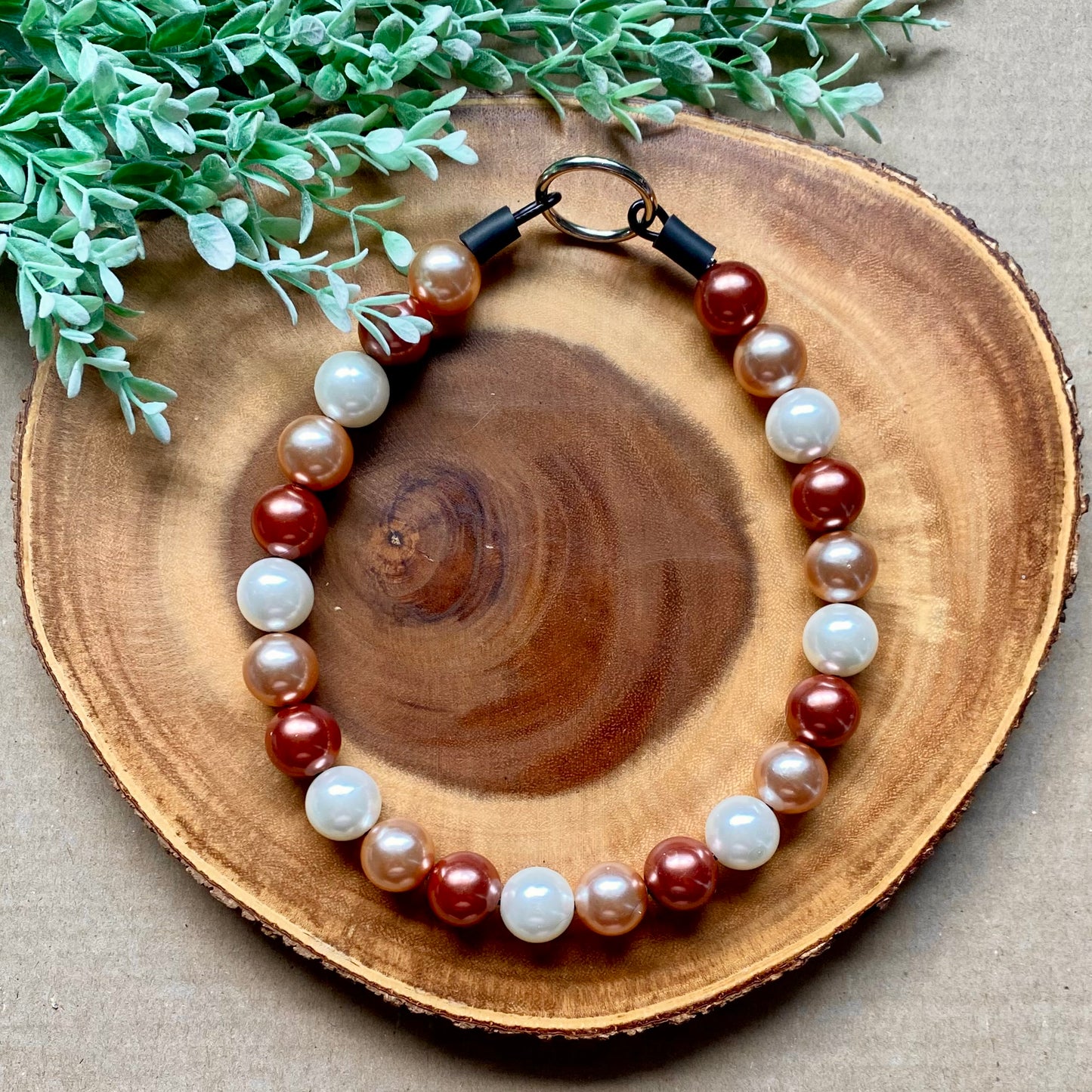 Blush Pearls Bubblegum Dog Beaded Collar