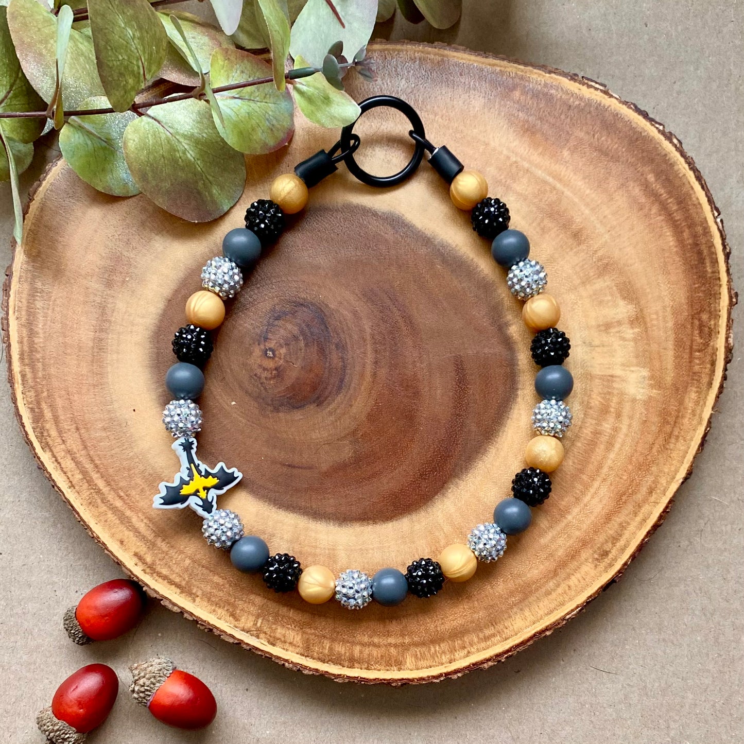 Fourth Wing Beaded Collar