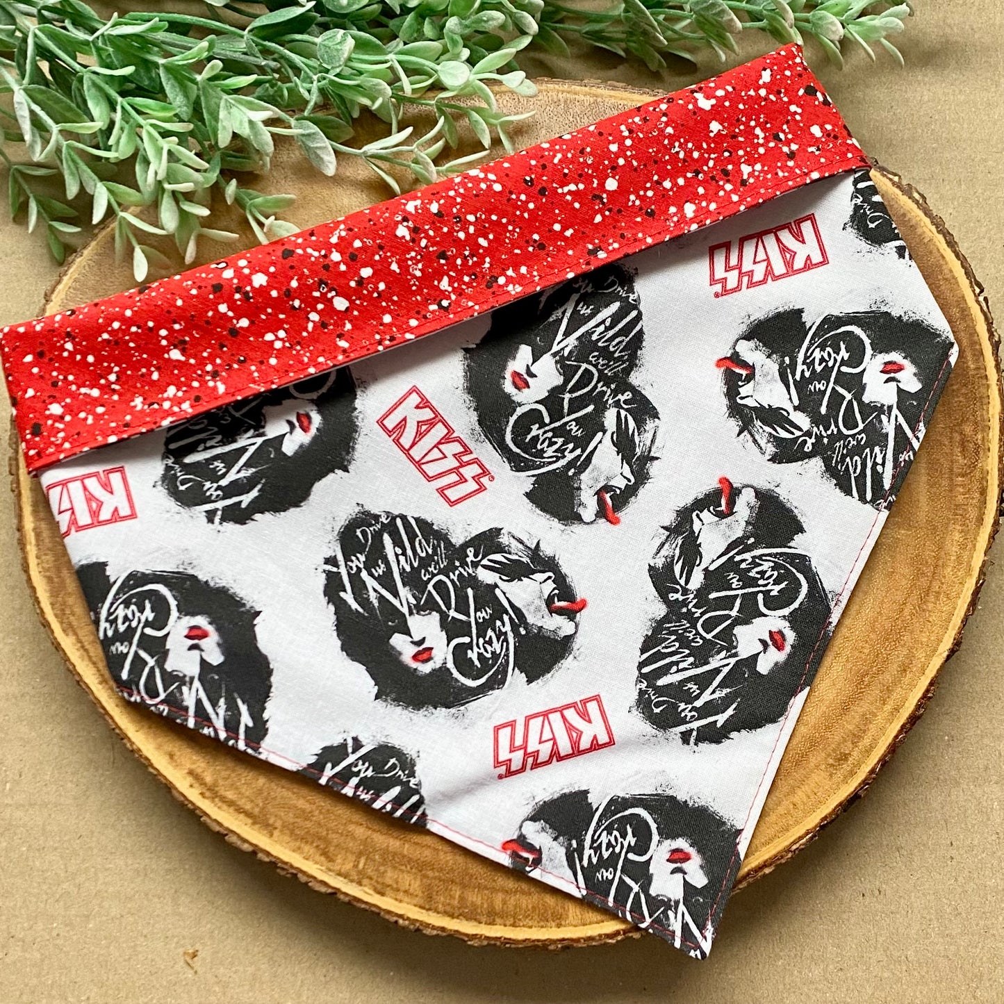 KISS Dog Bandana