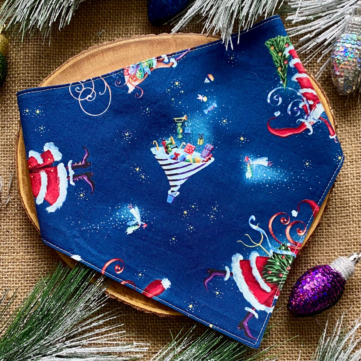 Santa Dog Bandana