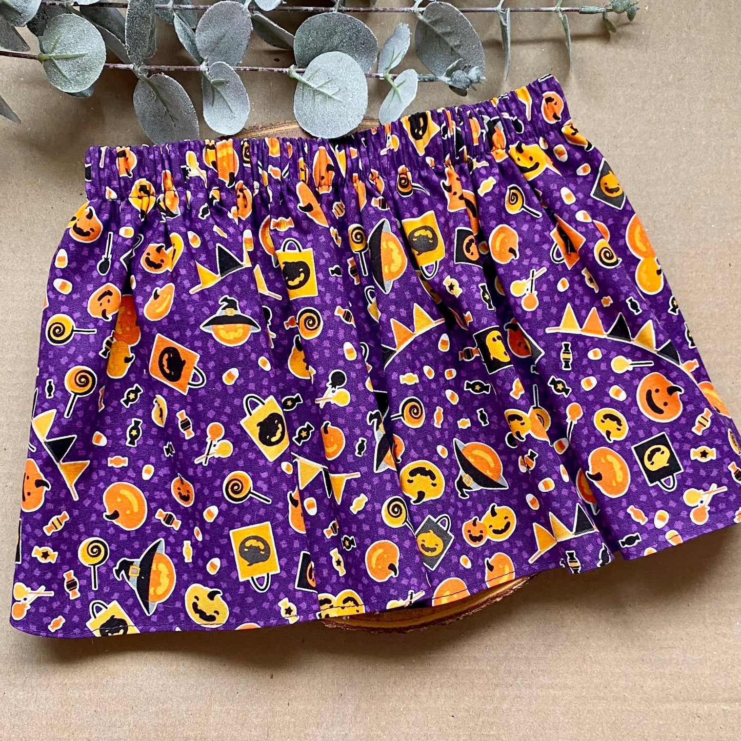 Halloween Candy Dog Skirt