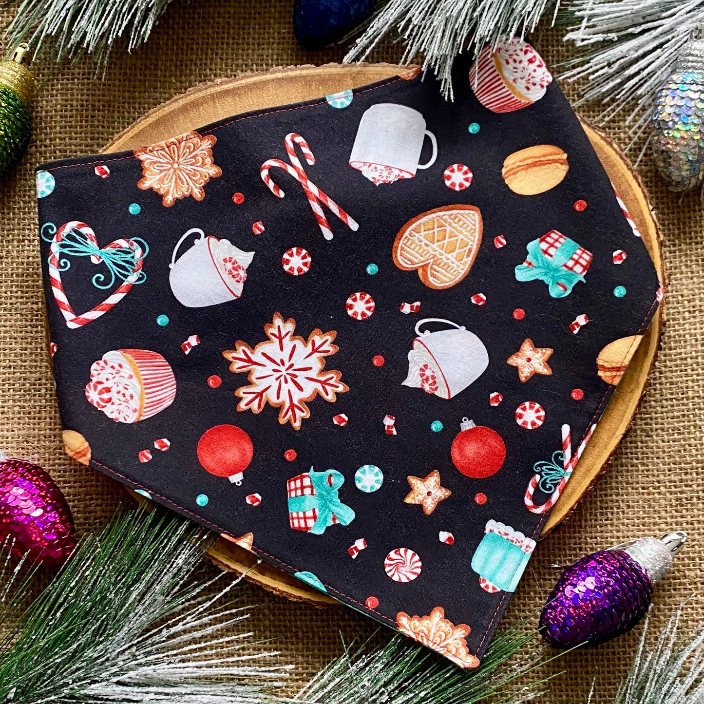 Holiday Vibe Dog Bandana