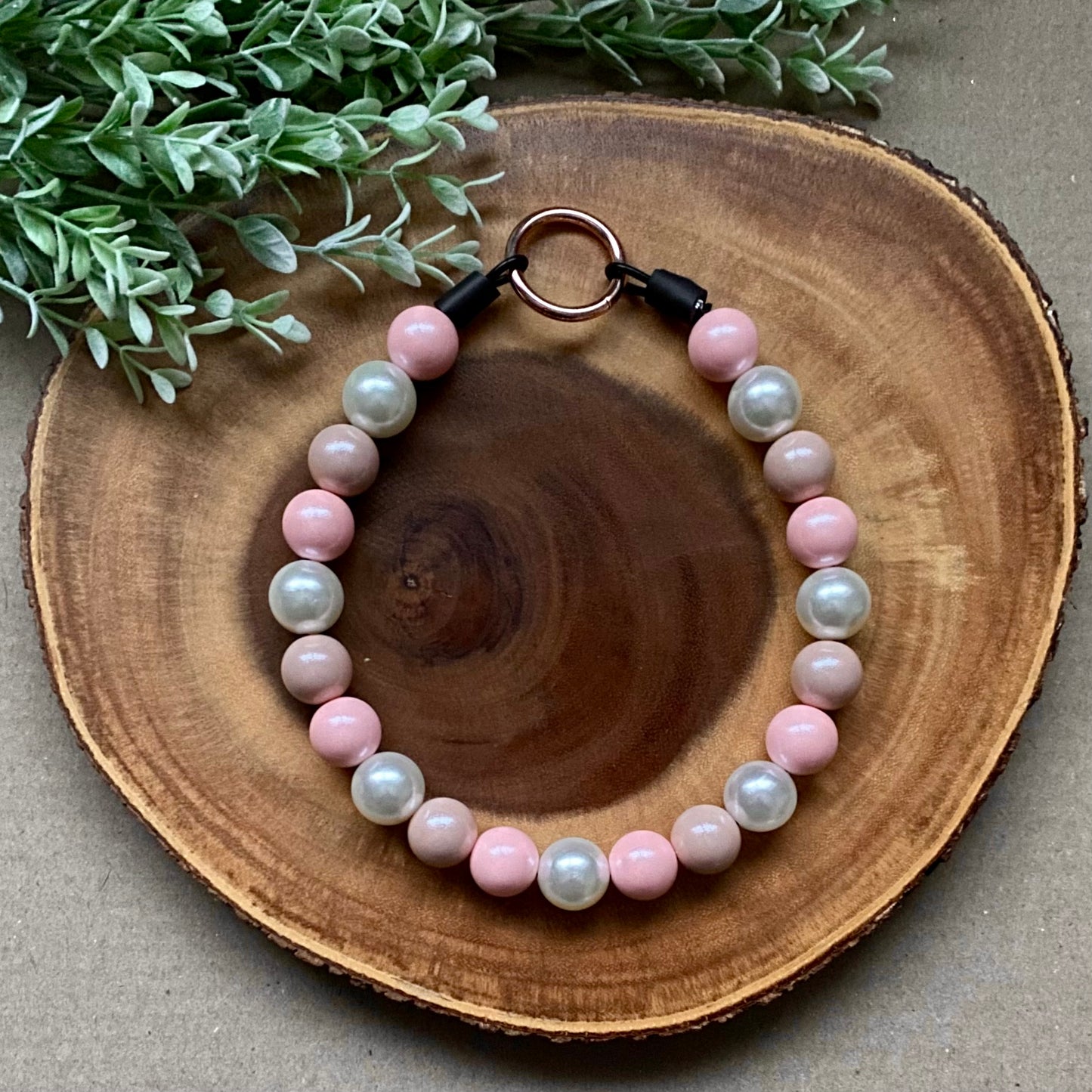 Ballerina Bubblegum Dog Beaded Collar