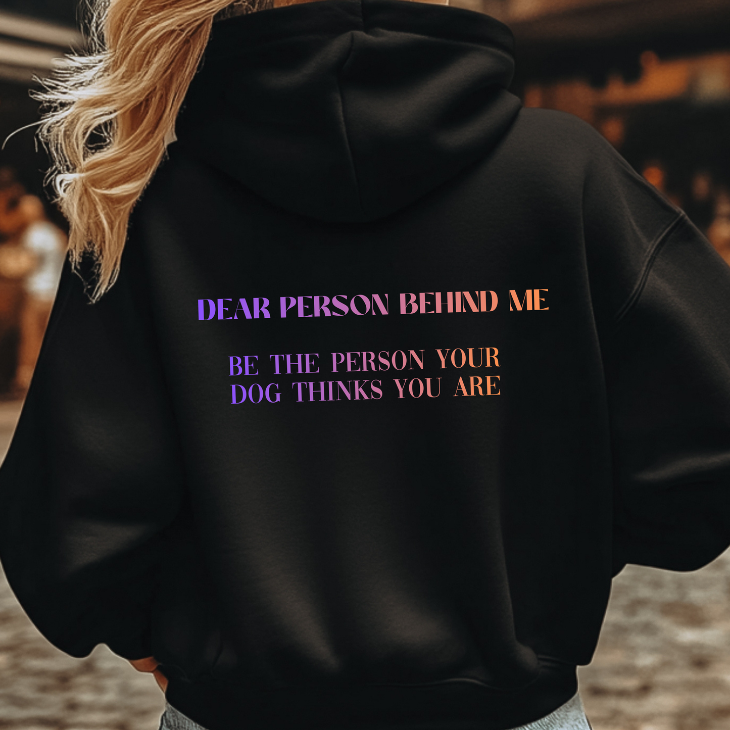 Dear Person Behind Me Crewneck - Bully Love Boutique