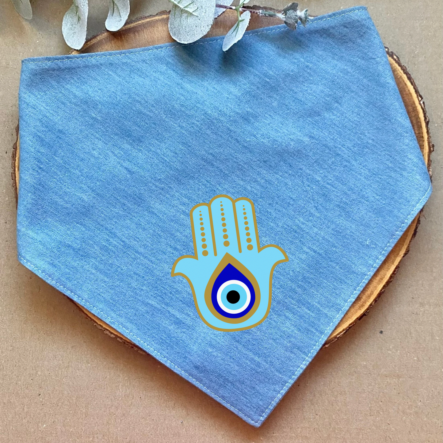 Evil Eye Dog Bandana