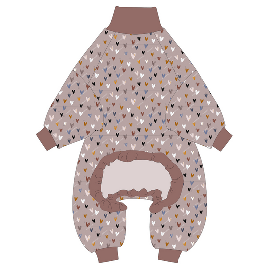 Neutral Love Dog Pajamas