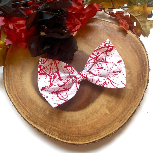 Crime Scene Bowtie & Head Bow