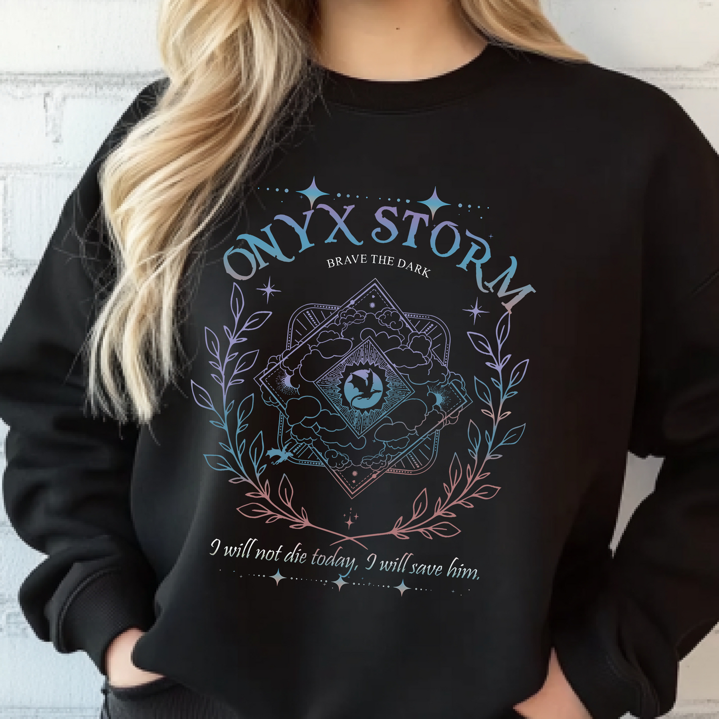 Onyx Storm Crewneck