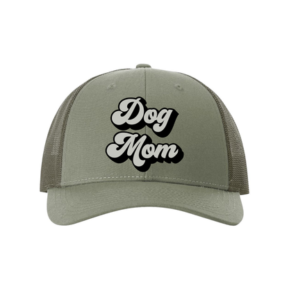 Dog Mom Hat by Bully Love Boutique featuring a stylish design and comfortable fit for dog lovers.
