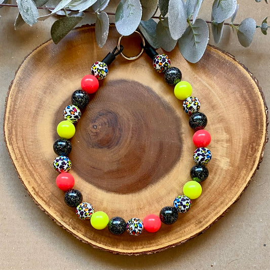 Nein Cheetah Dog Beaded Collar