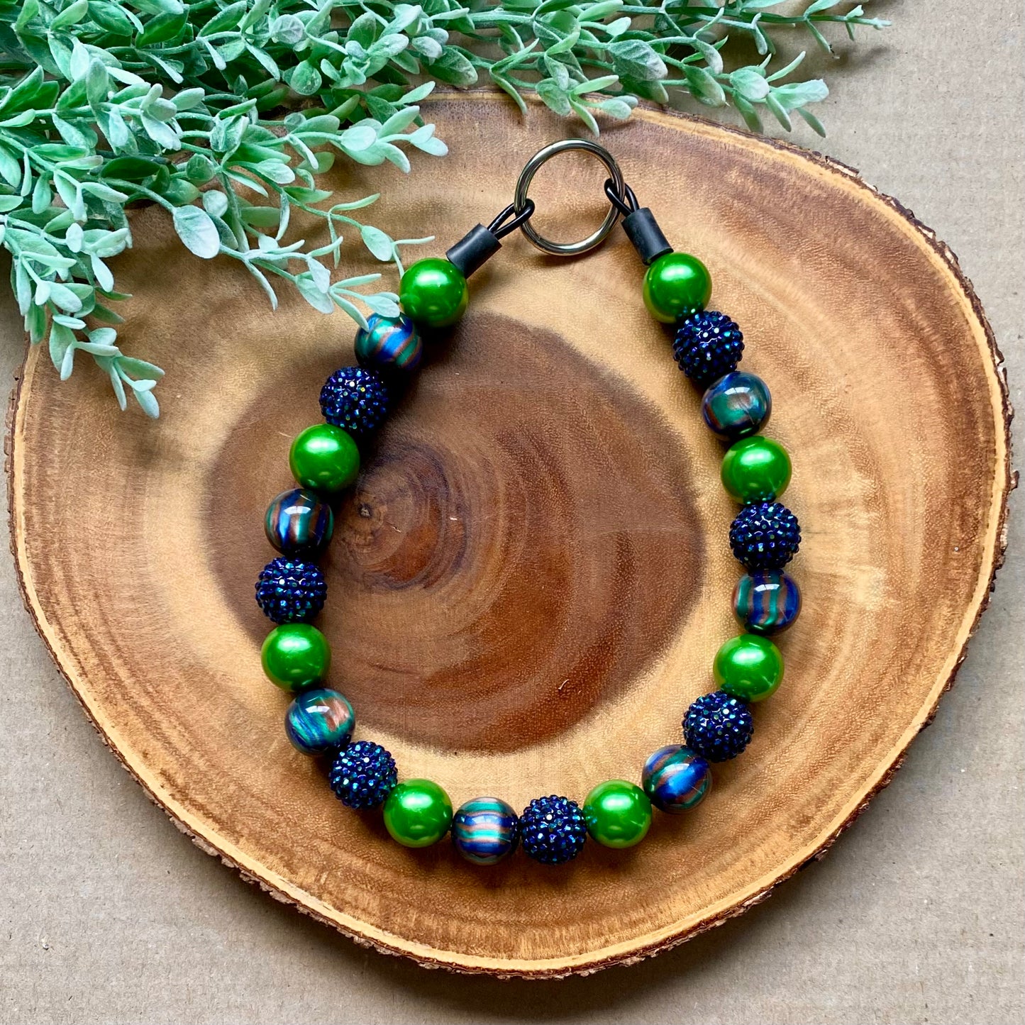 Logan Berry Bubblegum Dog Beaded Collar