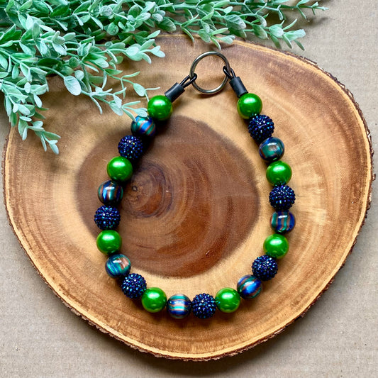 Logan Berry Bubblegum Dog Beaded Collar