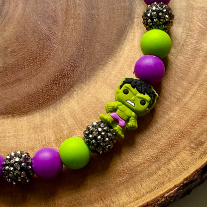 Hulk Beaded Collar