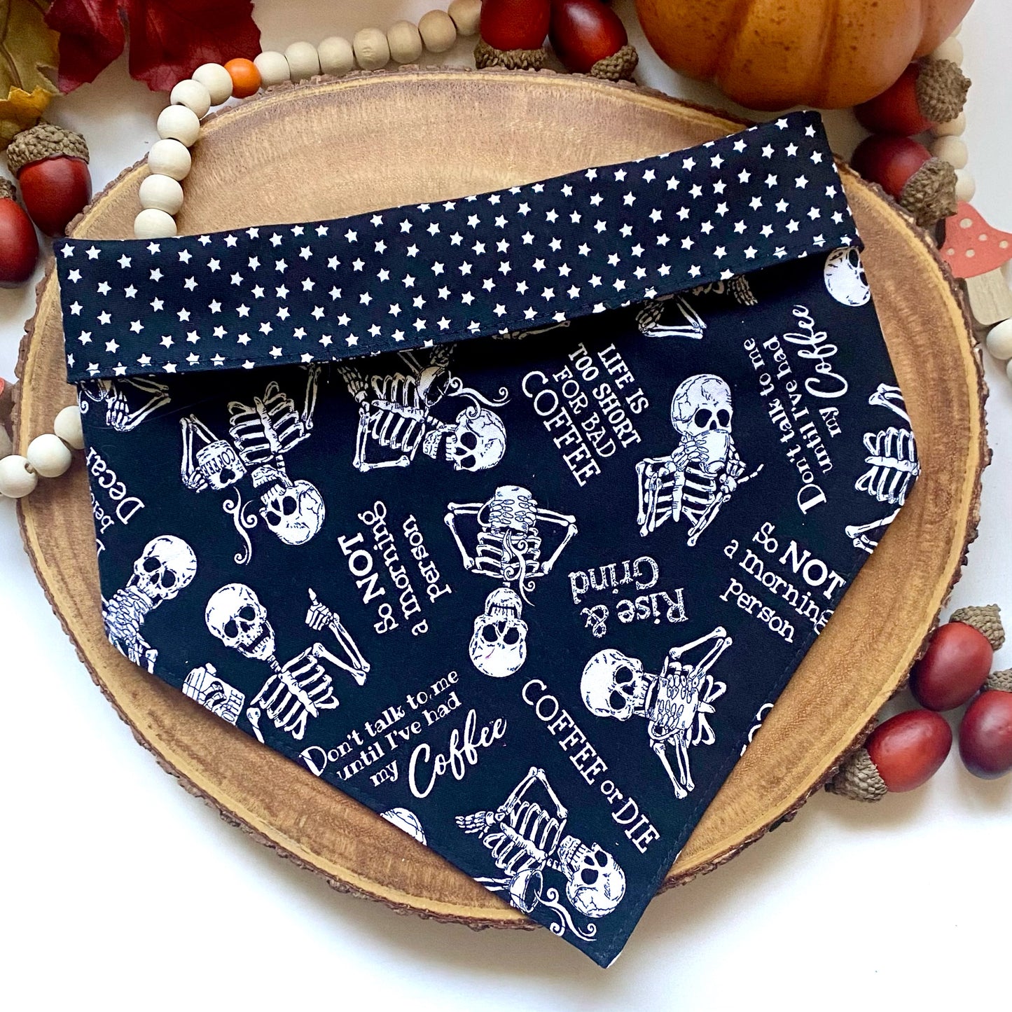 Skeleton Coffee Bandana