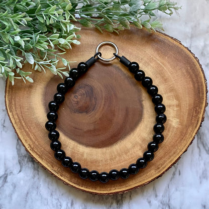 Onyx Beaded Collar