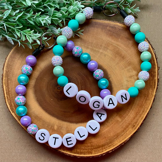 Add-on Only: JUMBO Personalized Alphabet Letter Beads (Custom Names)