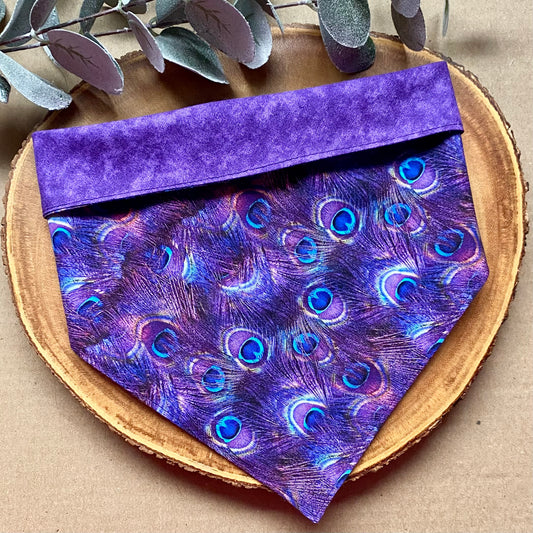 Feathered Haze Dog Bandana