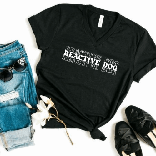 Reactive Dog V-neck Tshirt