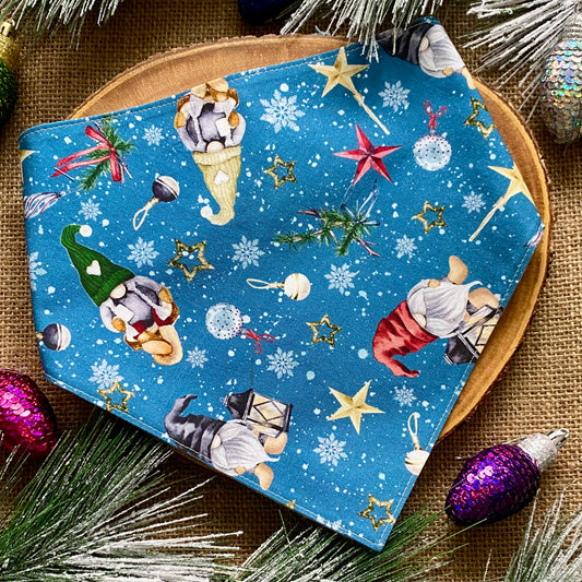 Christmas Gnome Dog Bandana