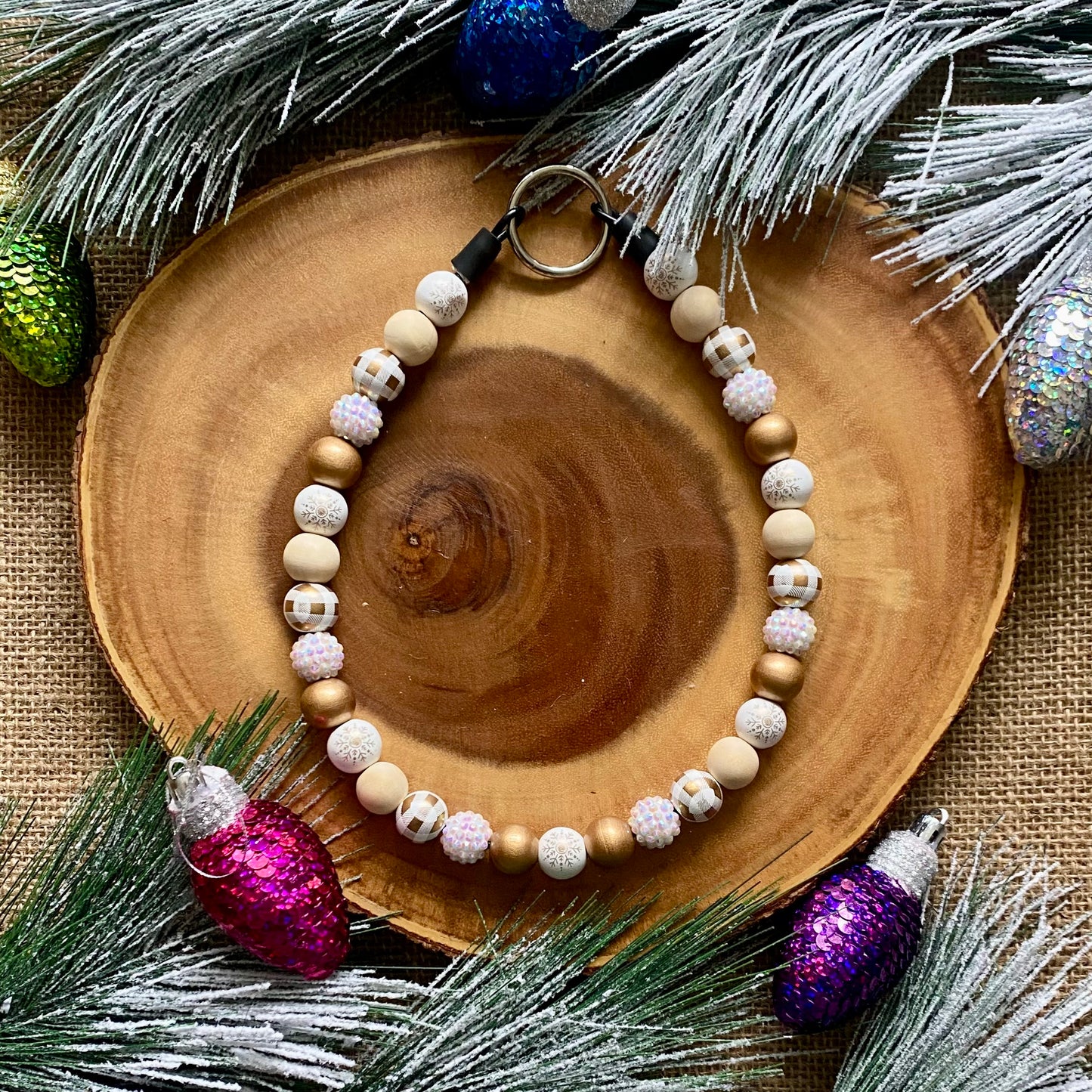 Boho Winter Beaded Collar