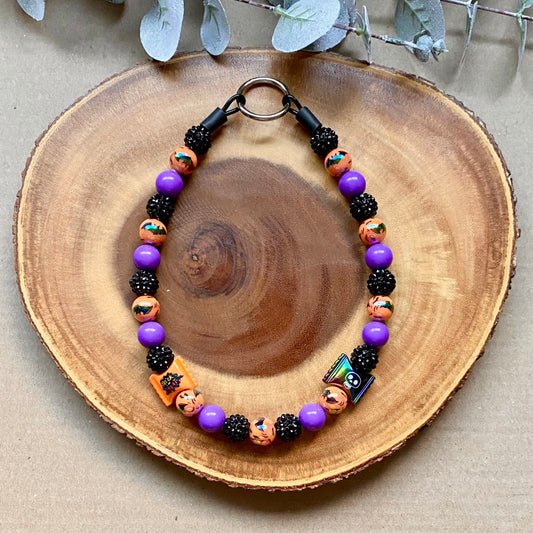 Halloween Candy Beaded Collar