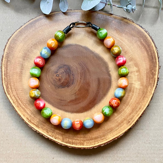 Autumn Jewels Beaded Collar