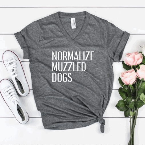 Normalize Muzzled Dogs Tshirt