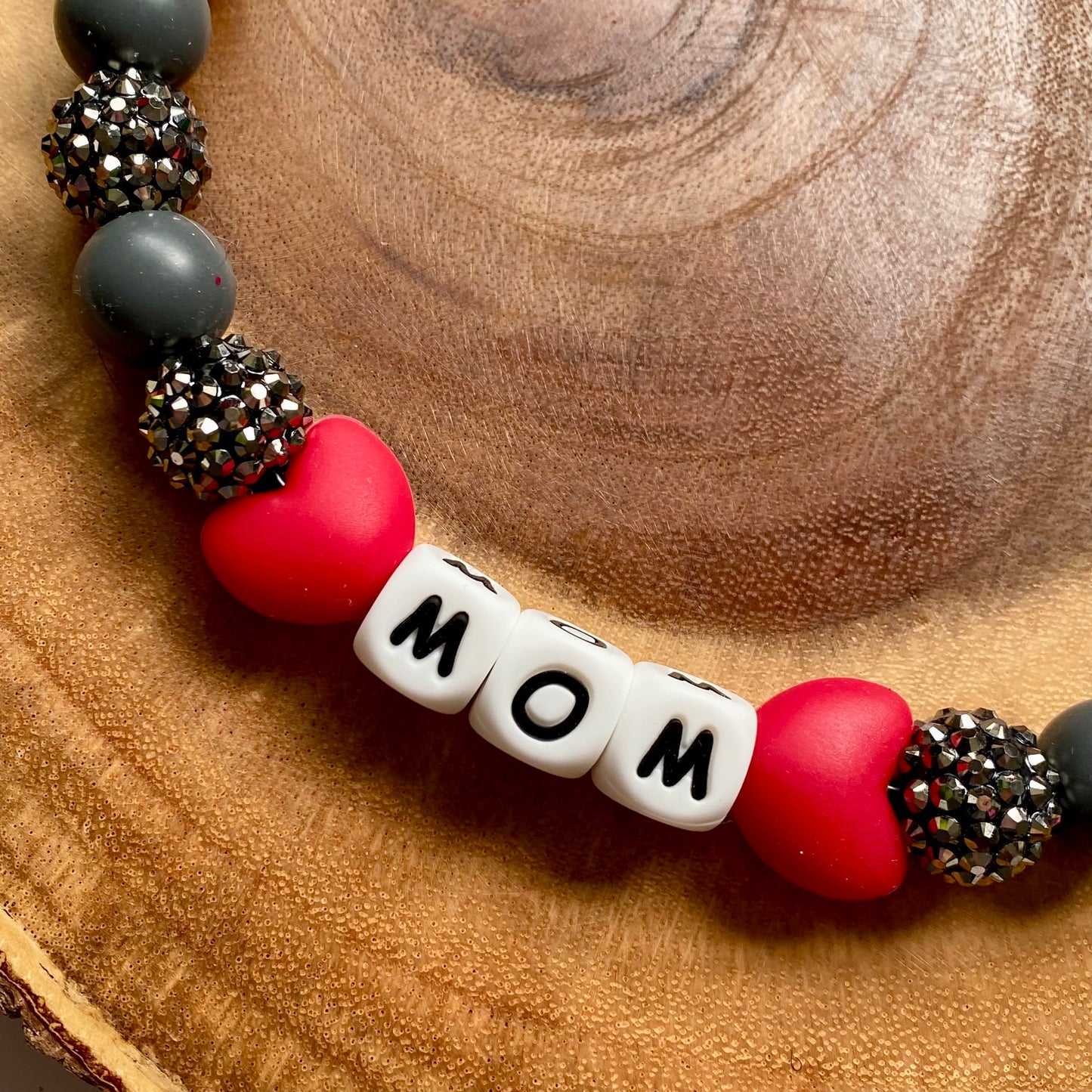 Mom Beaded Collar