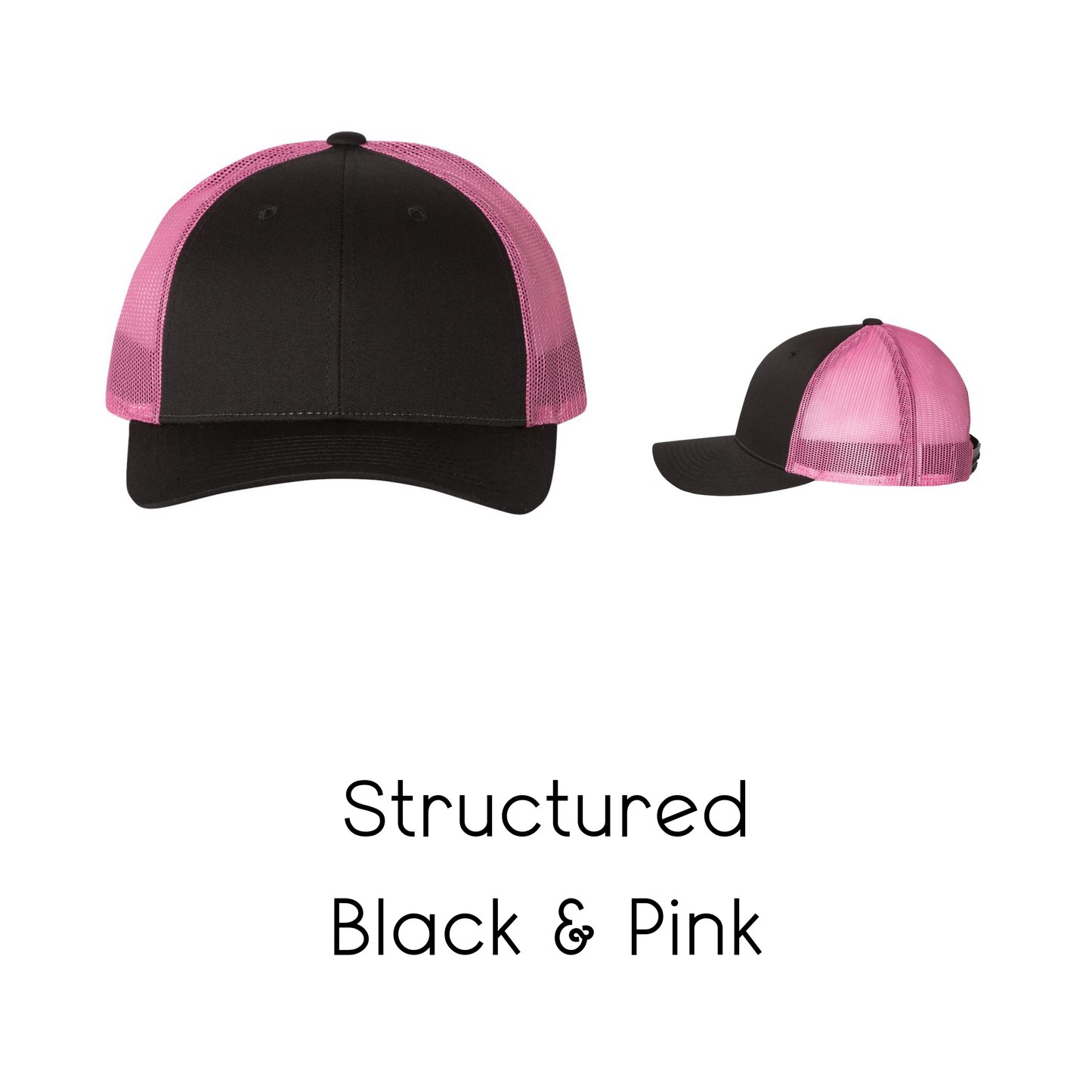 Dogfather hat by Bully Love Boutique featuring a black baseball cap with white embroidered text and adjustable strap.