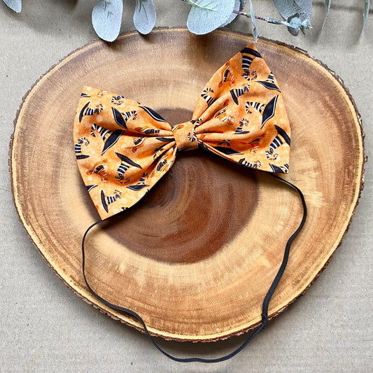 Witch Hats Dog Bowtie & Head Bow