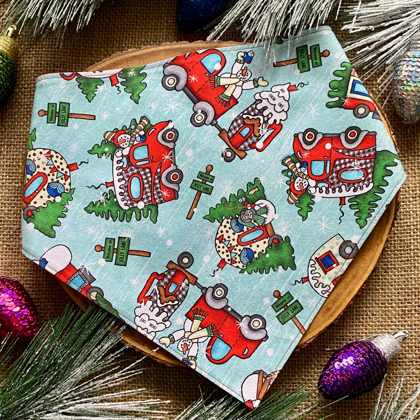 Christmas Vacation Dog Bandana