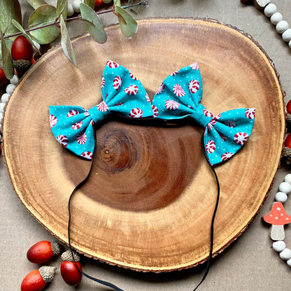 Peppermint Double Bows