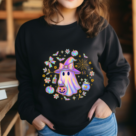 Neon Halloween Crewneck