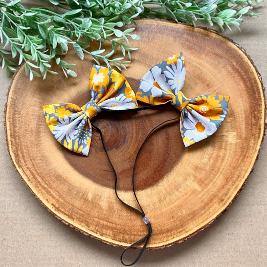 Wild Flowers Double Bows