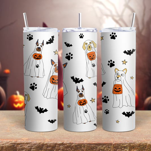 Ghost Pups Tumbler