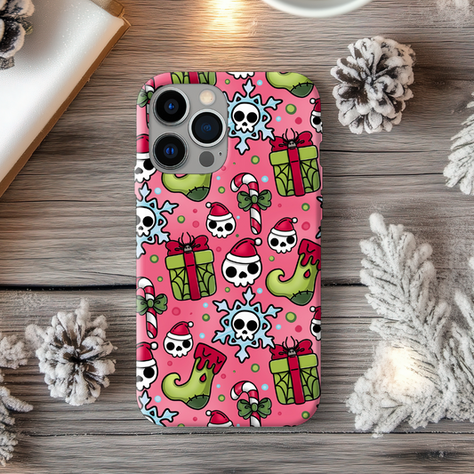 Skeleton Christmas Phone Case