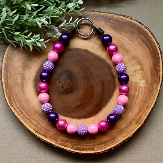 My Little Unicorn Bubblegum Dog Beaded Collar