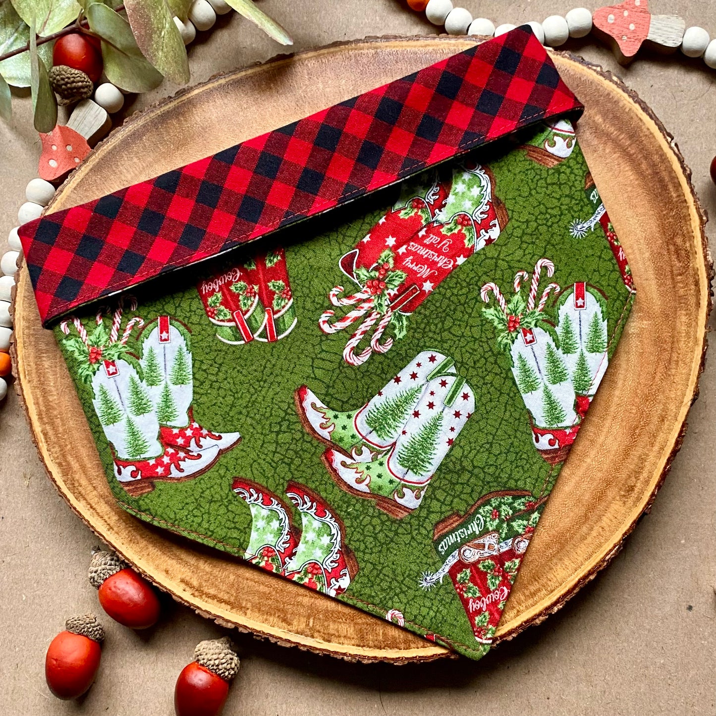 Santa’s Dancing Boots Bandana