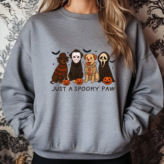 Just a Spooky Paw Crewneck
