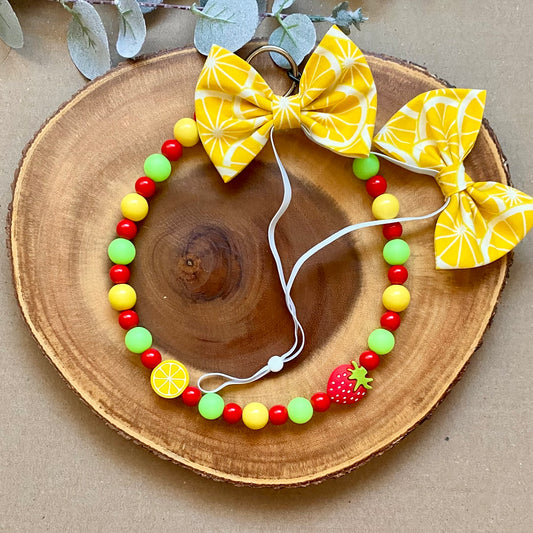 Fruity Beaded Collar