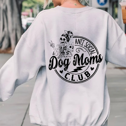 Anti Social Dog Mom Club Crewneck