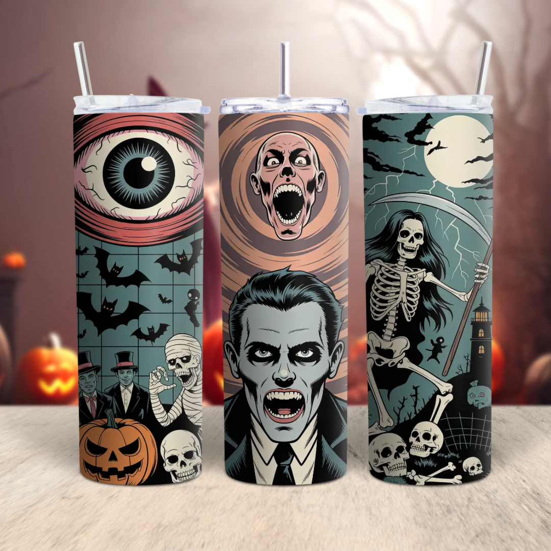 Vintage Horror Tumbler