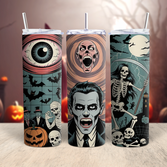 Vintage Horror Tumbler