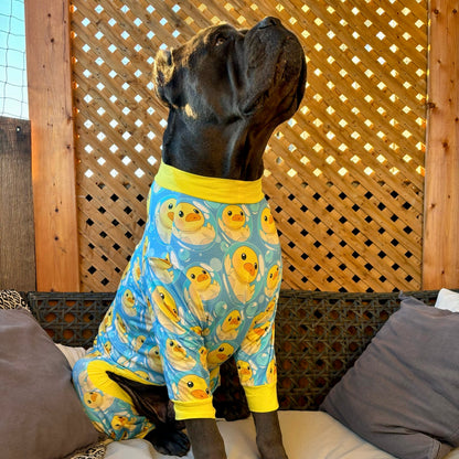 So Ducking Cute Dog Pajamas