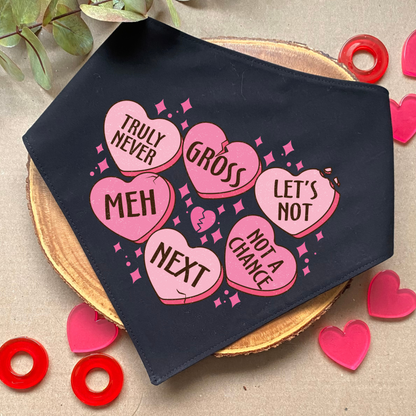 Sassy Candy Hearts Bandana