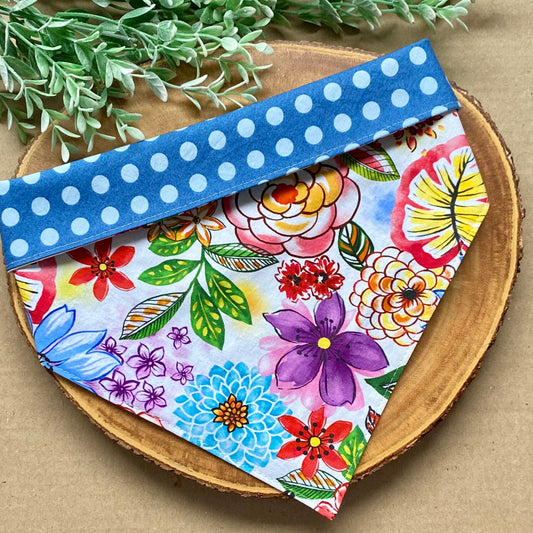Wild Flower Bouquet Dog Bandana
